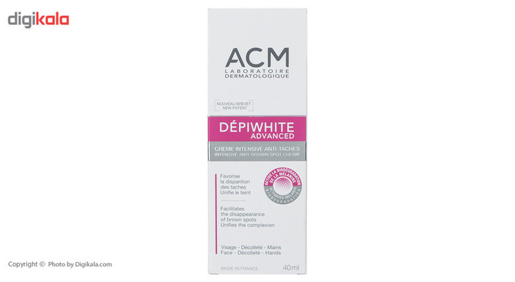 کرم ضد لک ای سی ام مدل DepiWhite Advanced حجم 40 میلی لیتر