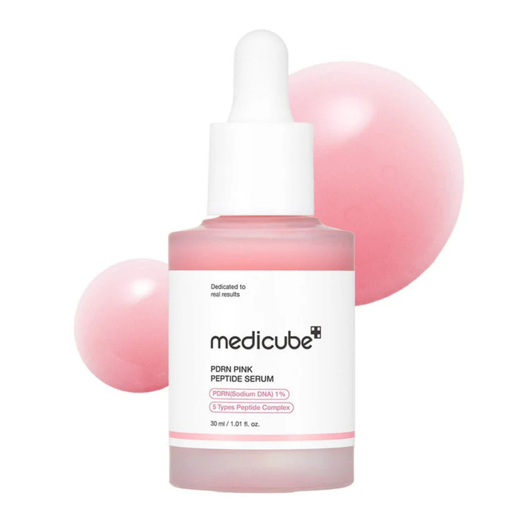 سرم روشن کننده مدیکیوب مدل PDRN Peptide حجم 30 میلی لیتر